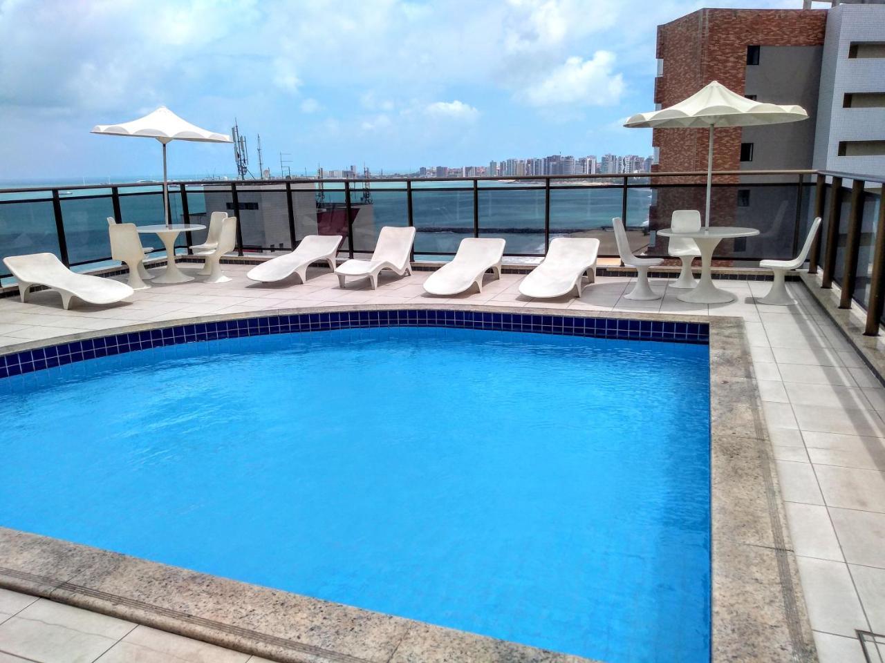 Atlantico Ocean Vista Mar Apartment ฟอร์ตาเลซา ภายนอก รูปภาพ