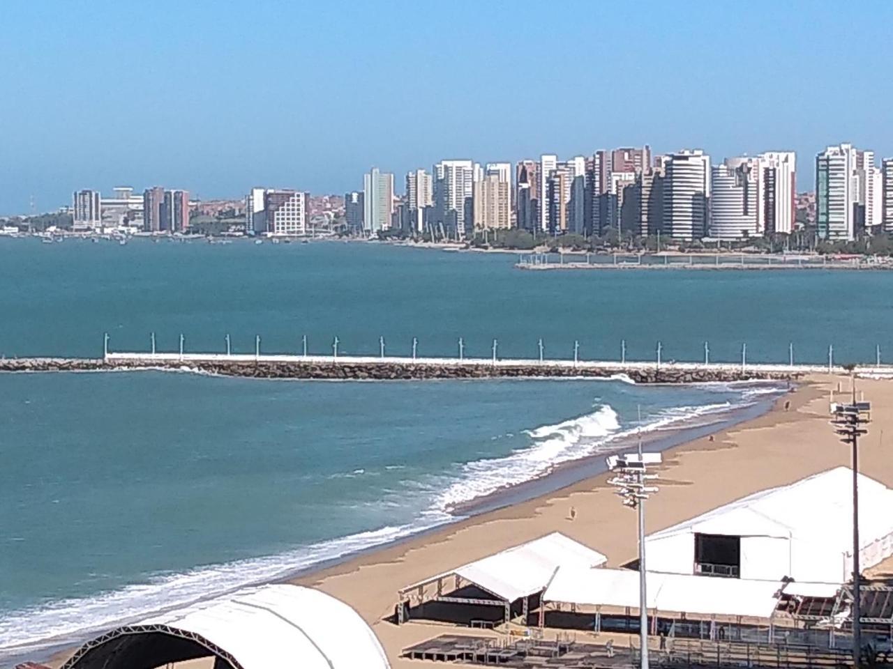 Atlantico Ocean Vista Mar Apartment ฟอร์ตาเลซา ภายนอก รูปภาพ